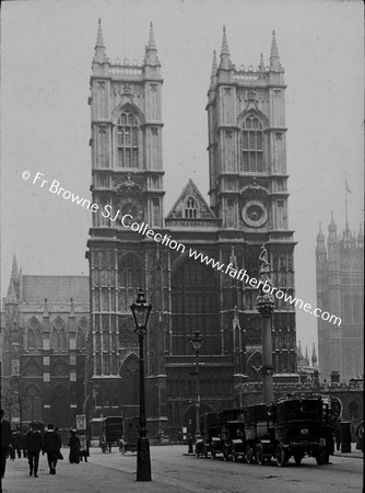 WESTMINSTER ABBEY WEST FRONT